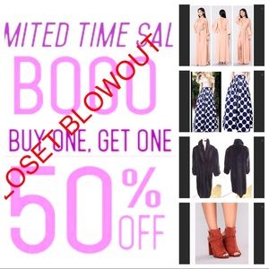 BUY ONE GET ONE HALF OFF❗️HOLIDAY SALE